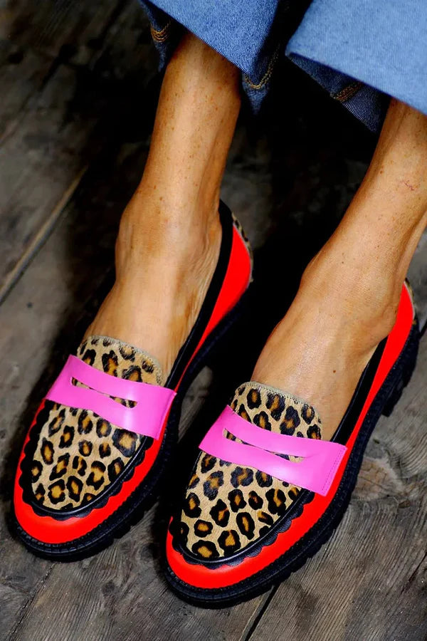 Maëlline - Mocassins stylés à bout rond