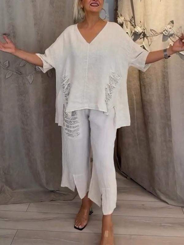 Alizée – Ensemble d'été fluide et élégant