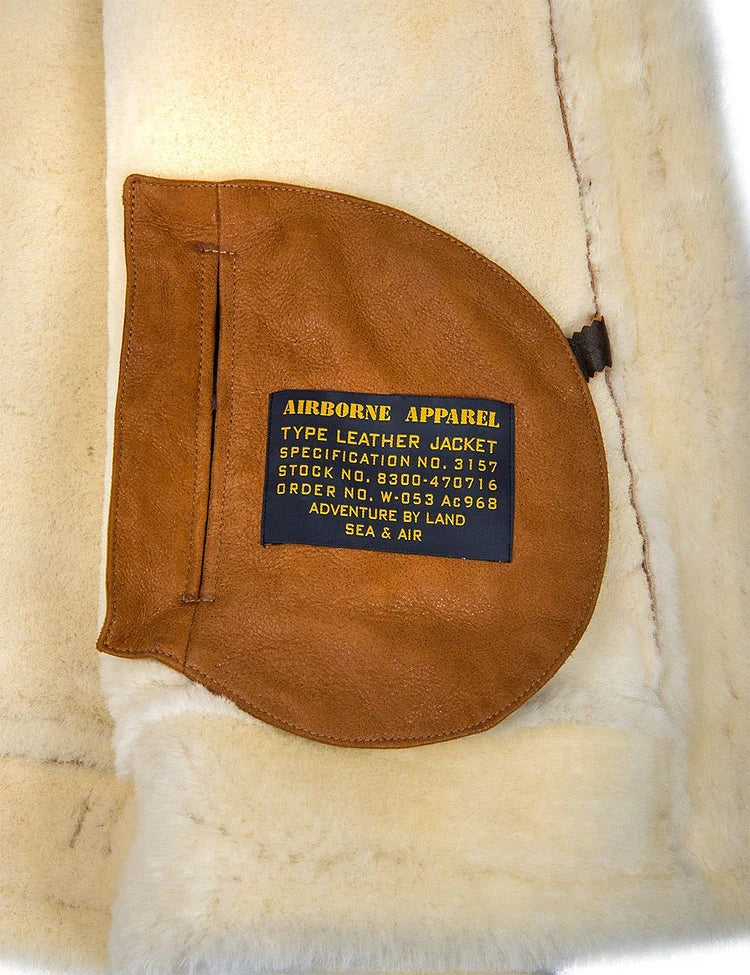 Lancelot - Manteau d'hiver en cuir élégant