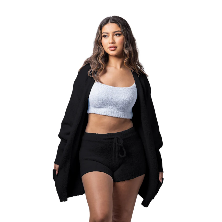 Maïwenn - Ensemble tricoté douillet et élégant