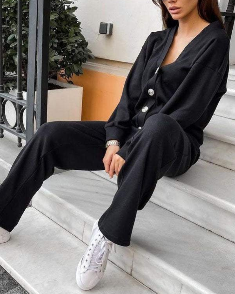 Éline - Ensemble tricoté élégant et confortable