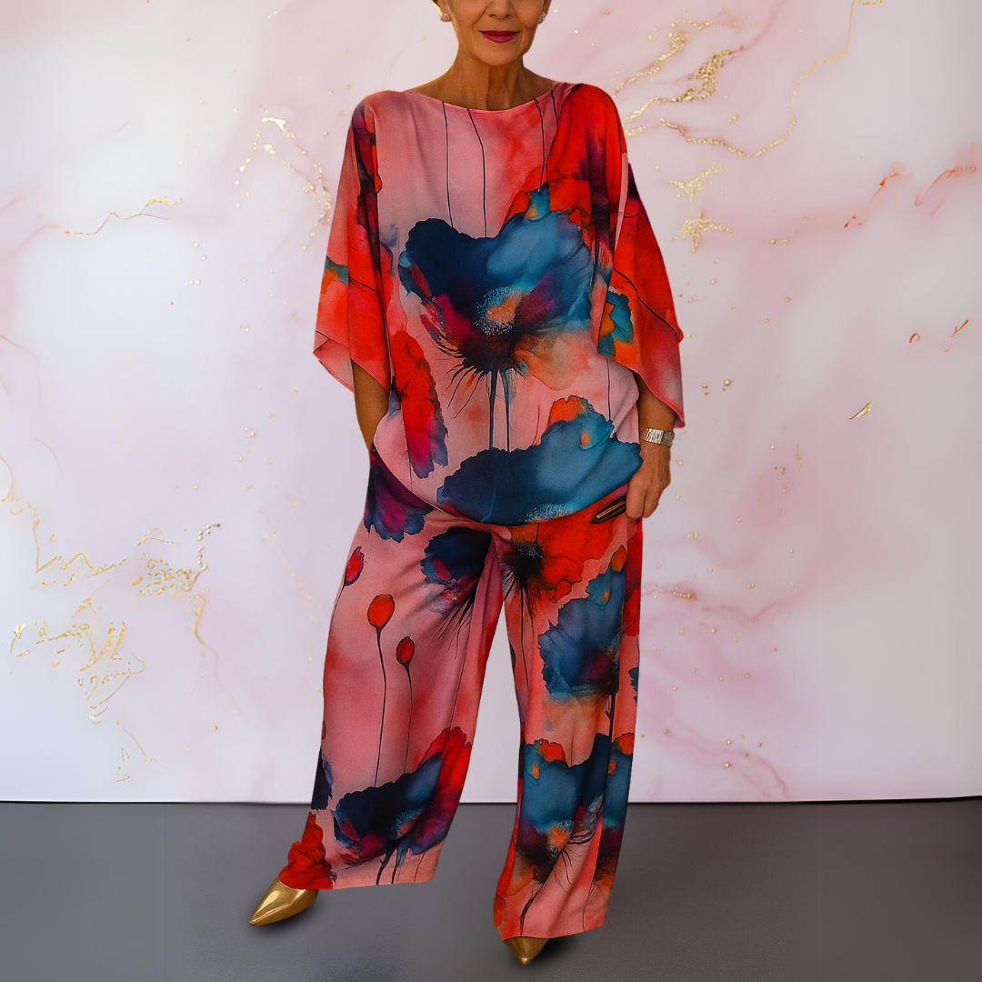 Luce – Ensemble deux pièces en satin élégant