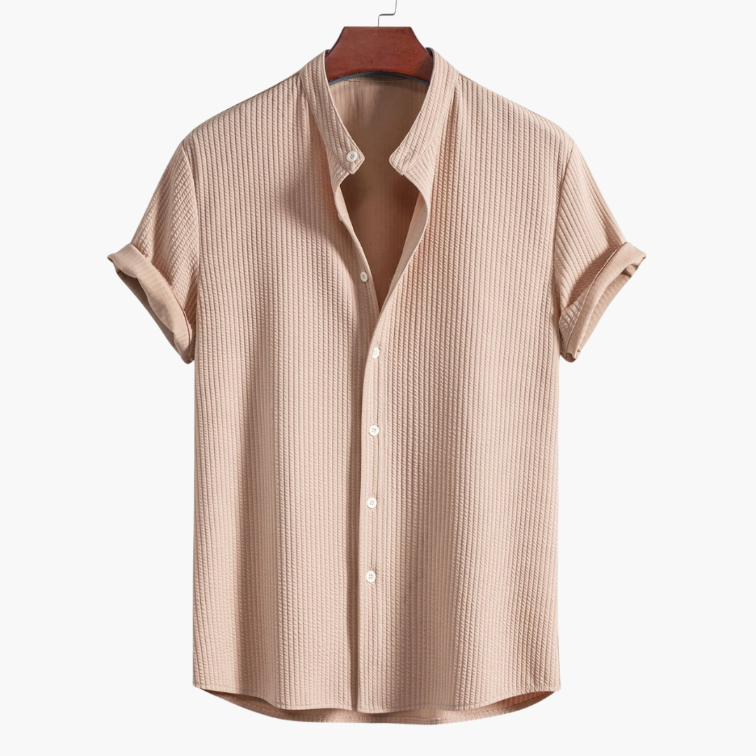 Maxence - Chemise à col montant pour homme