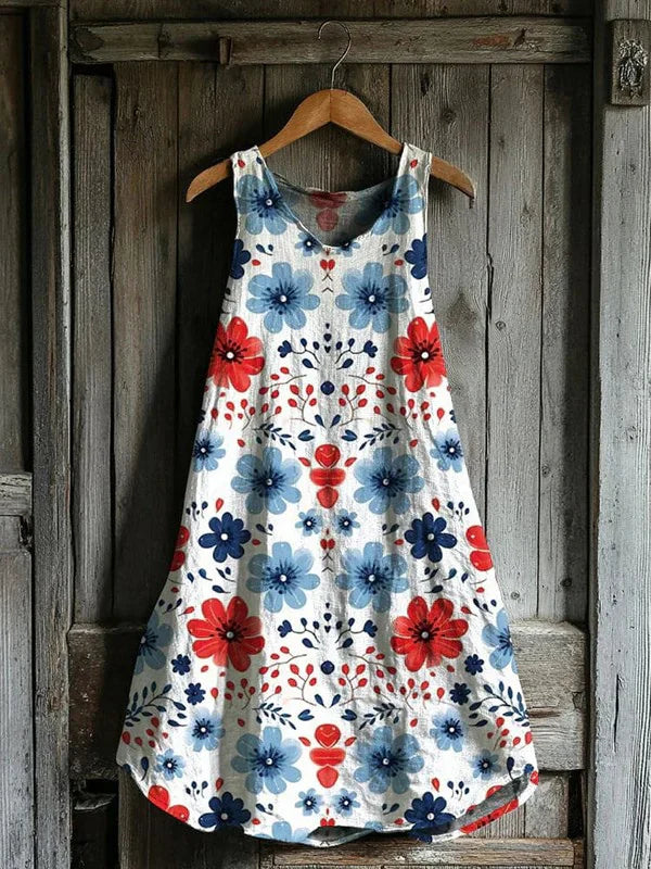Colette – Robe motif à fleurs