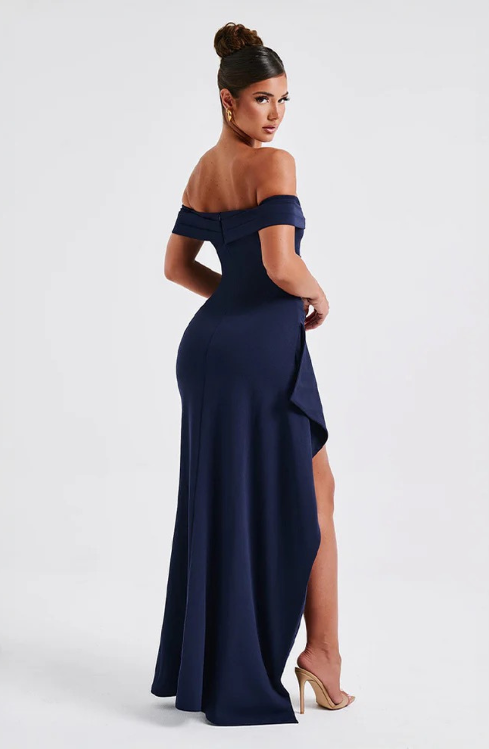 Isabelle – Robe maxi sculptante et élégante