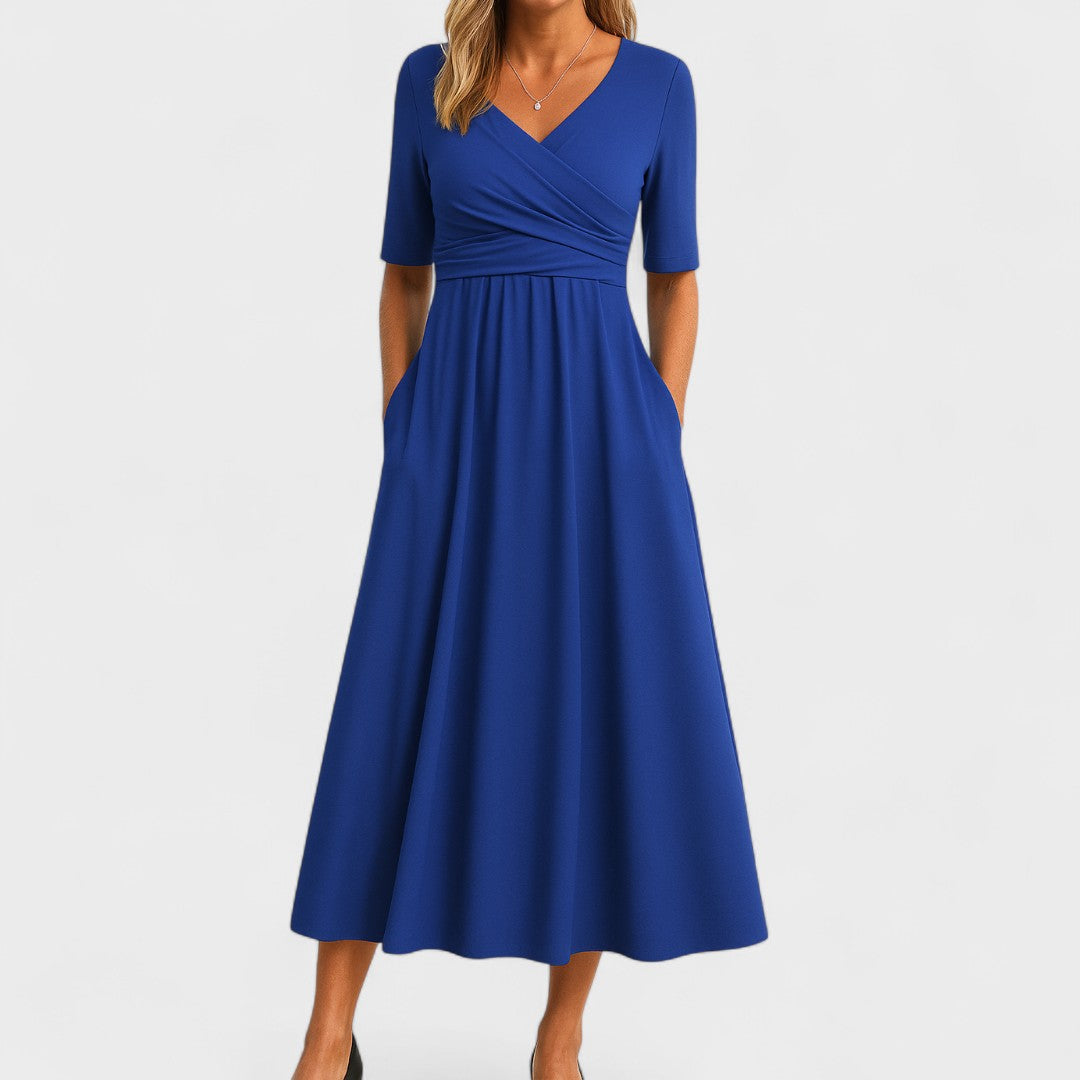 Alméria – Robe midi élégante et confortable