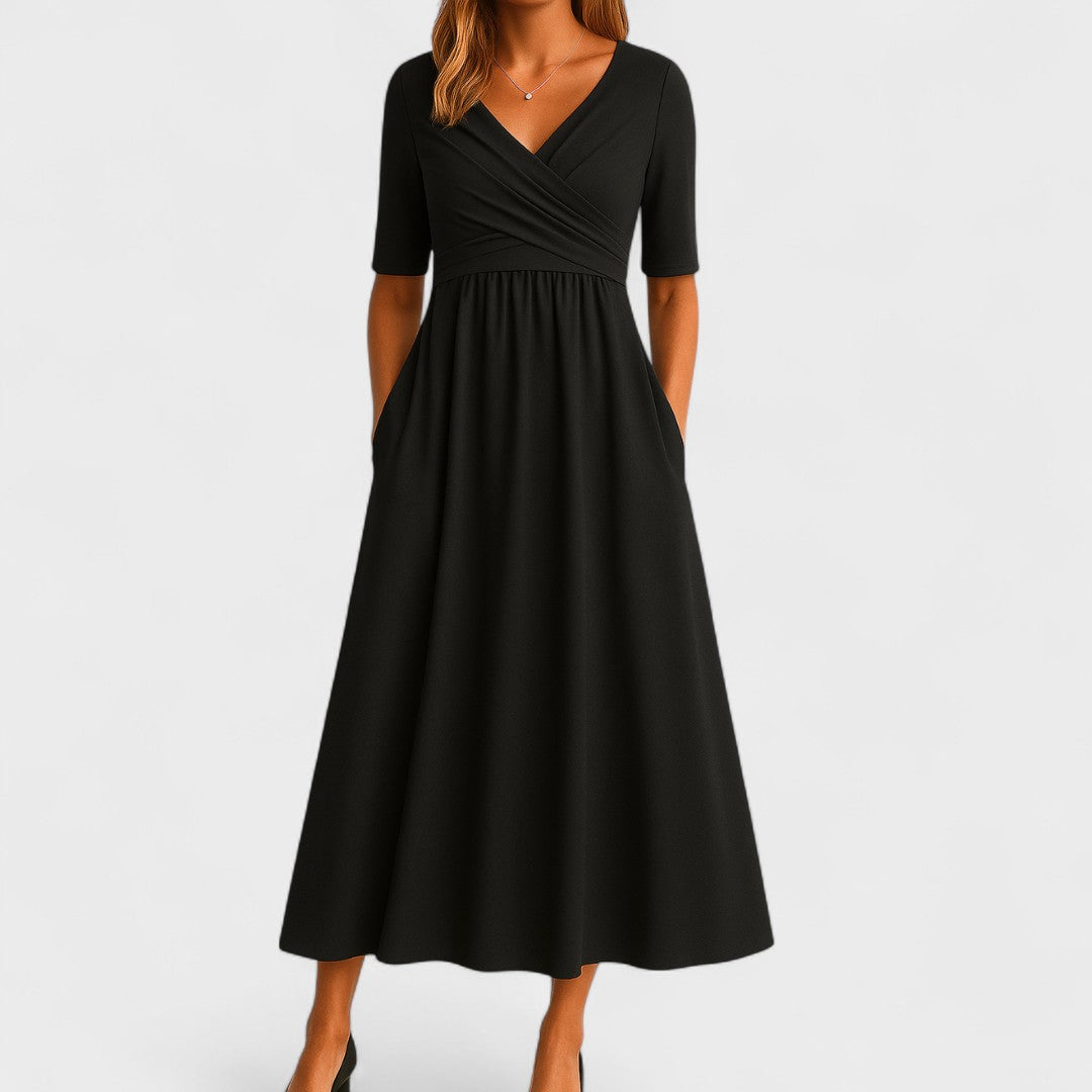 Alméria – Robe midi élégante et confortable