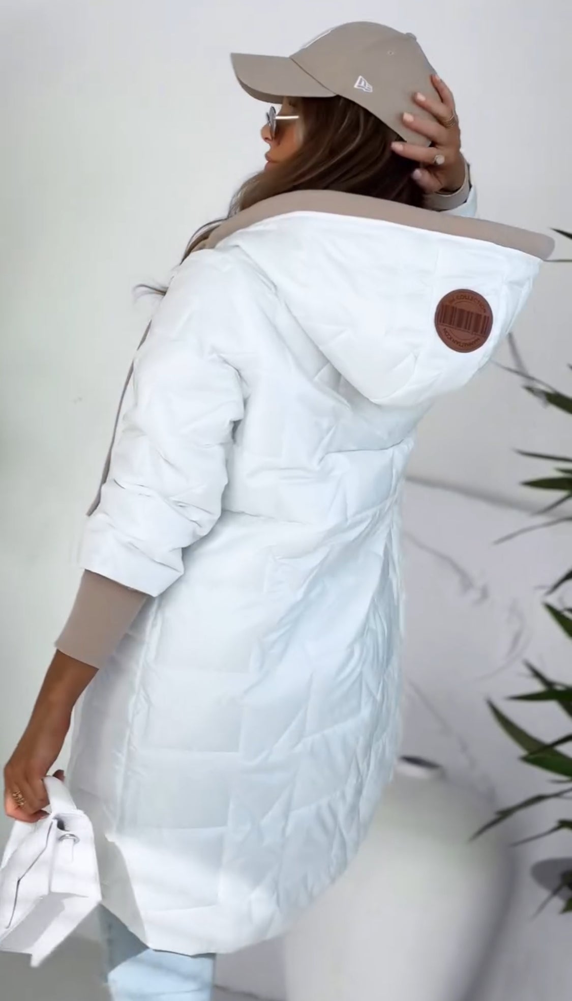 Thalia – Manteau d’hiver à capuche et fermeture éclair