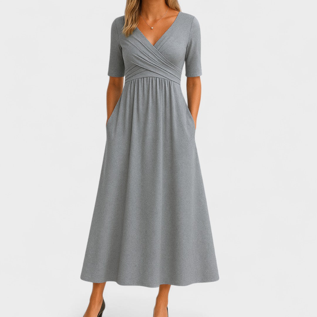 Alméria – Robe midi élégante et confortable