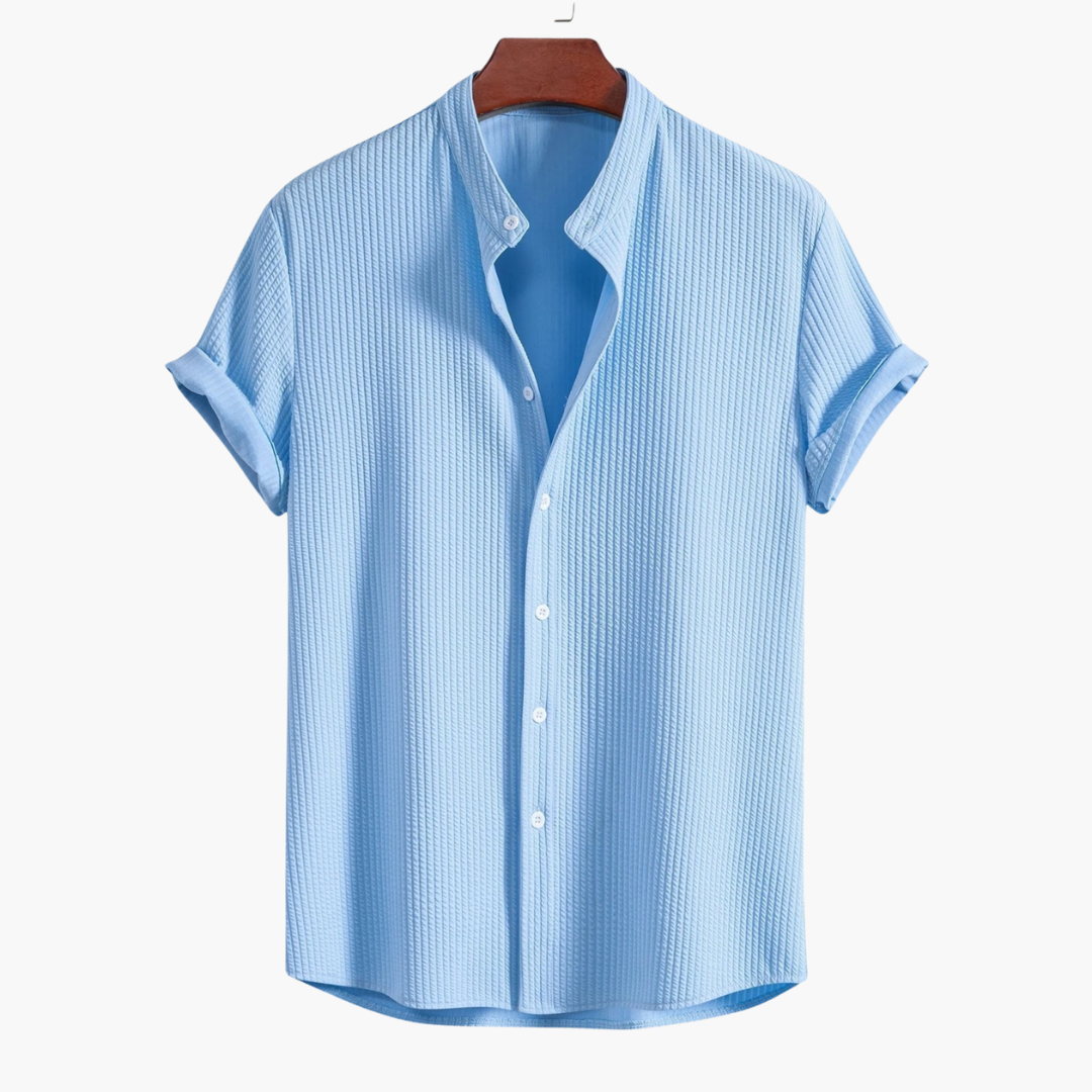 Maxence - Chemise à col montant pour homme