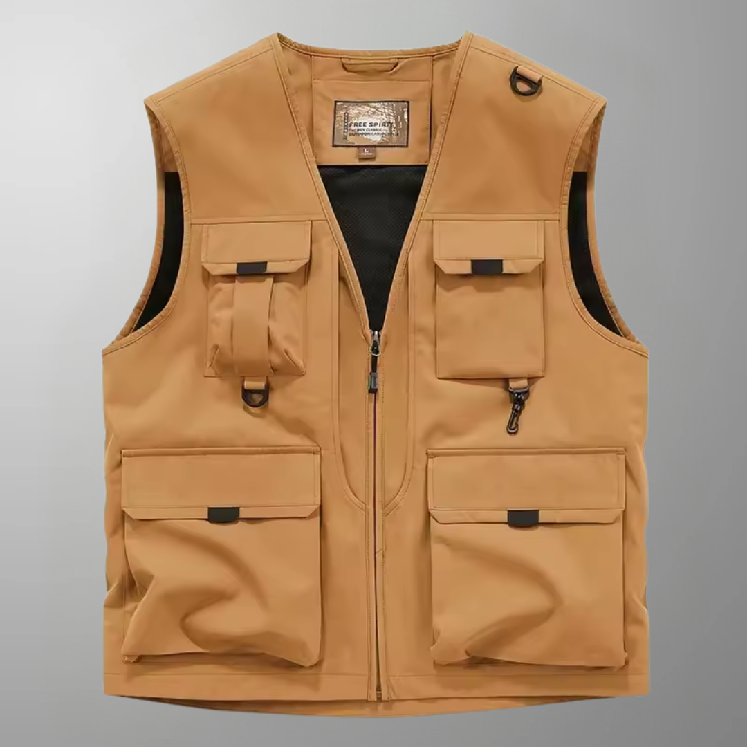 Eloïs – Gilet cargo respirant multi-poches