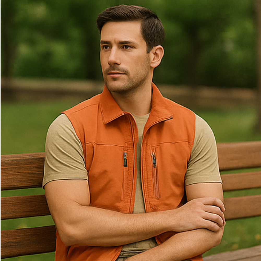 Kilian – Gilet cargo respirant avec multiples poches