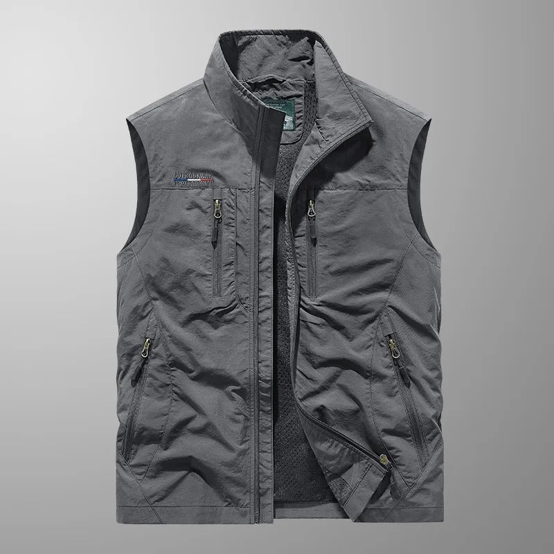 Kilian – Gilet cargo respirant avec multiples poches