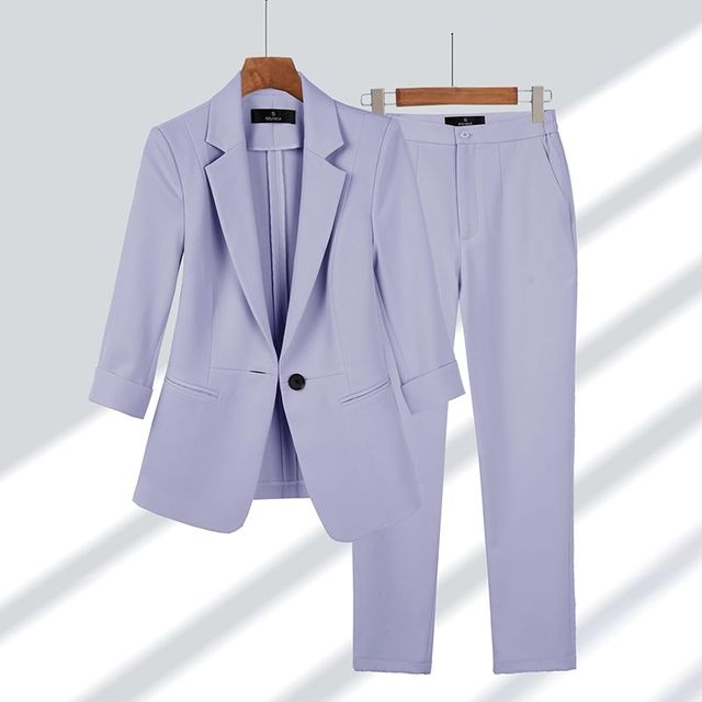 Amance – Blazer & ensemble pantalon élégant