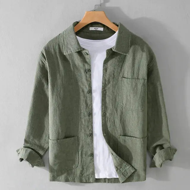 T-shirt en lin classique