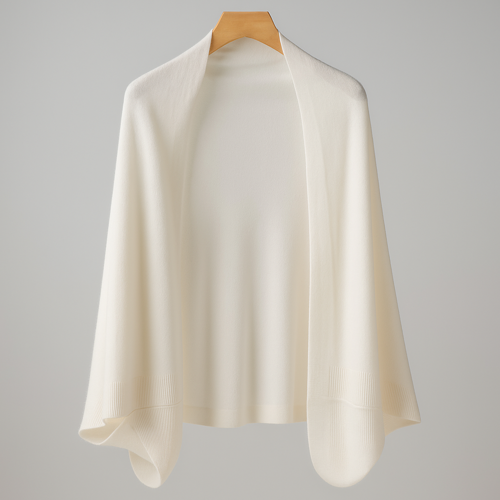 Simone – Cape en laine chaude et élégante
