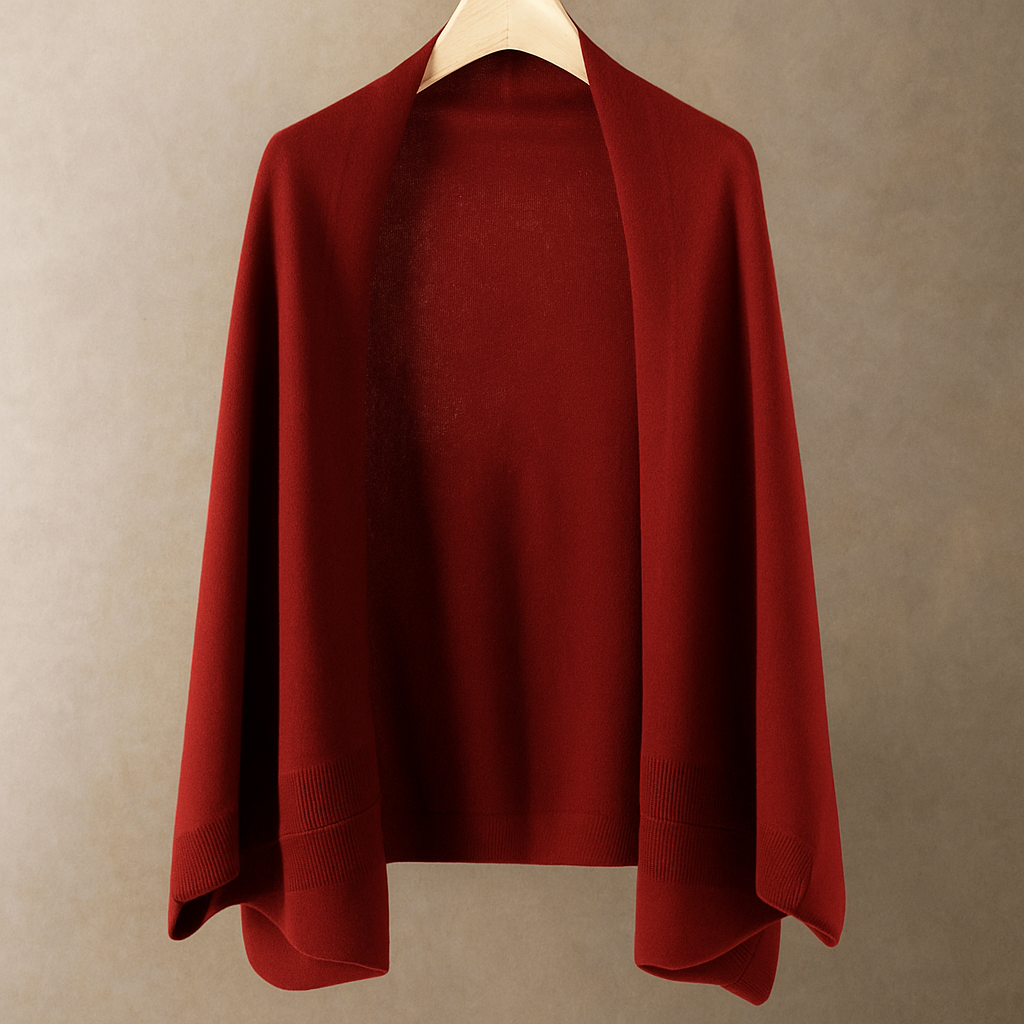 Simone – Cape en laine chaude et élégante