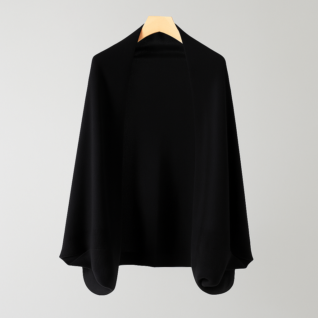 Simone – Cape en laine chaude et élégante