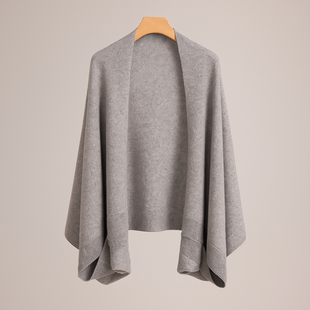 Simone – Cape en laine chaude et élégante
