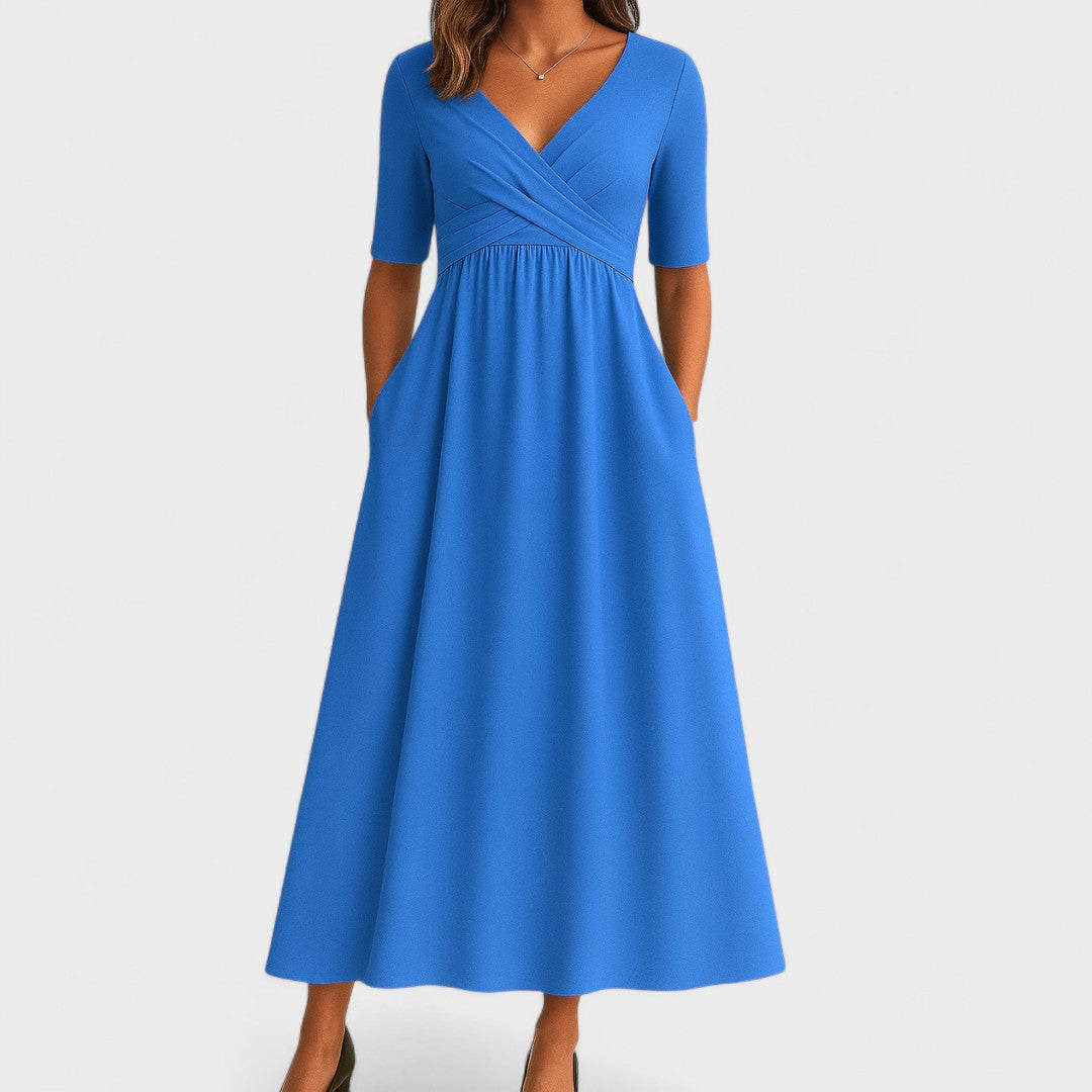 Alméria – Robe midi élégante et confortable