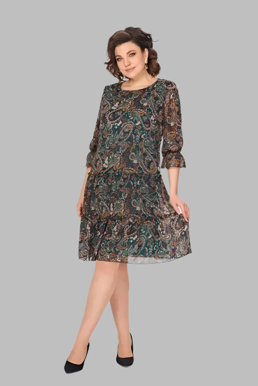 Cézanne – Robe fleurie légère et élégante