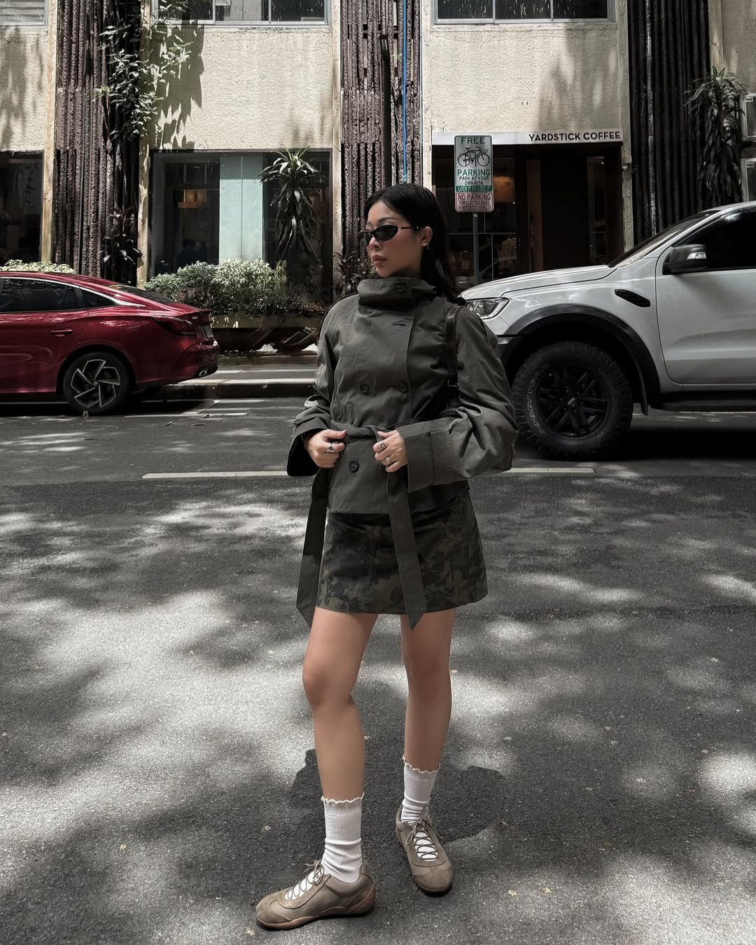 Esther – Trench court élégant