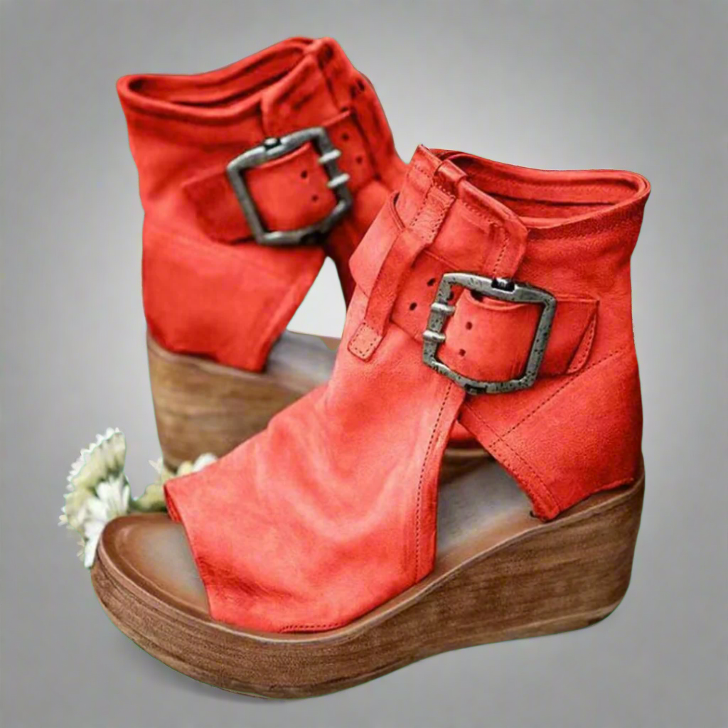 Timéa - Sandales faites à la main en cuir de première qualité