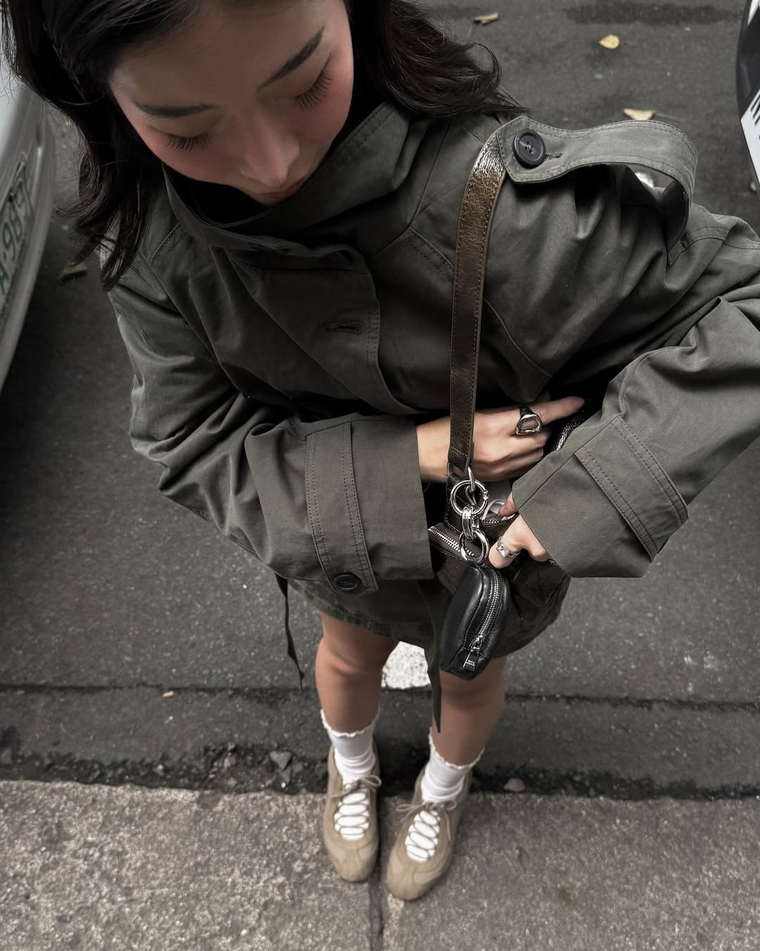 Esther – Trench court élégant