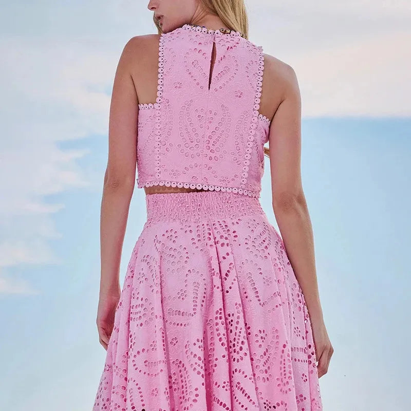 Taline – Ensemble élégant à haut court