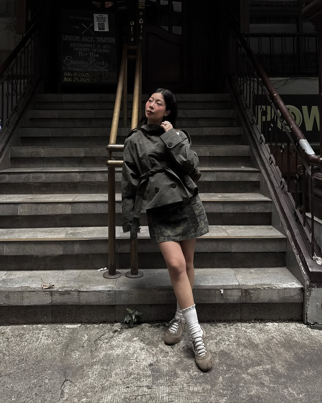 Esther – Trench court élégant