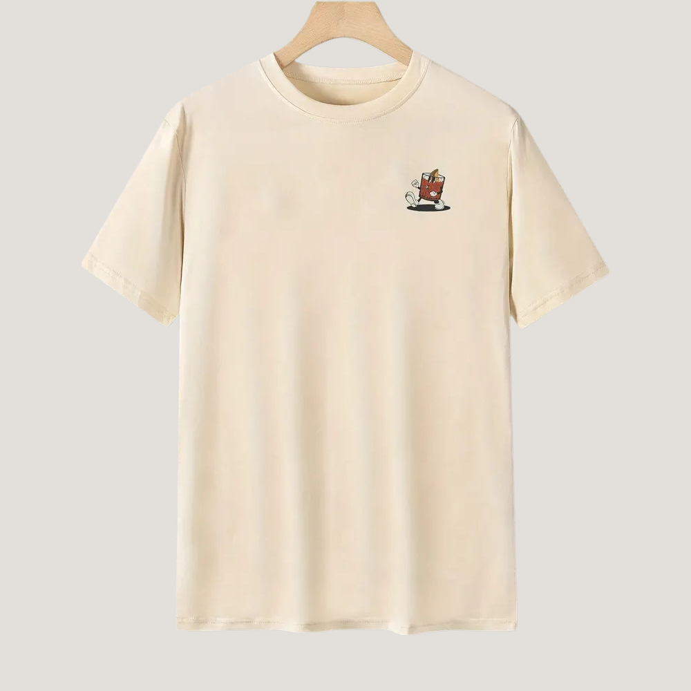 Romaric - T-shirt oversize Negroni rétro