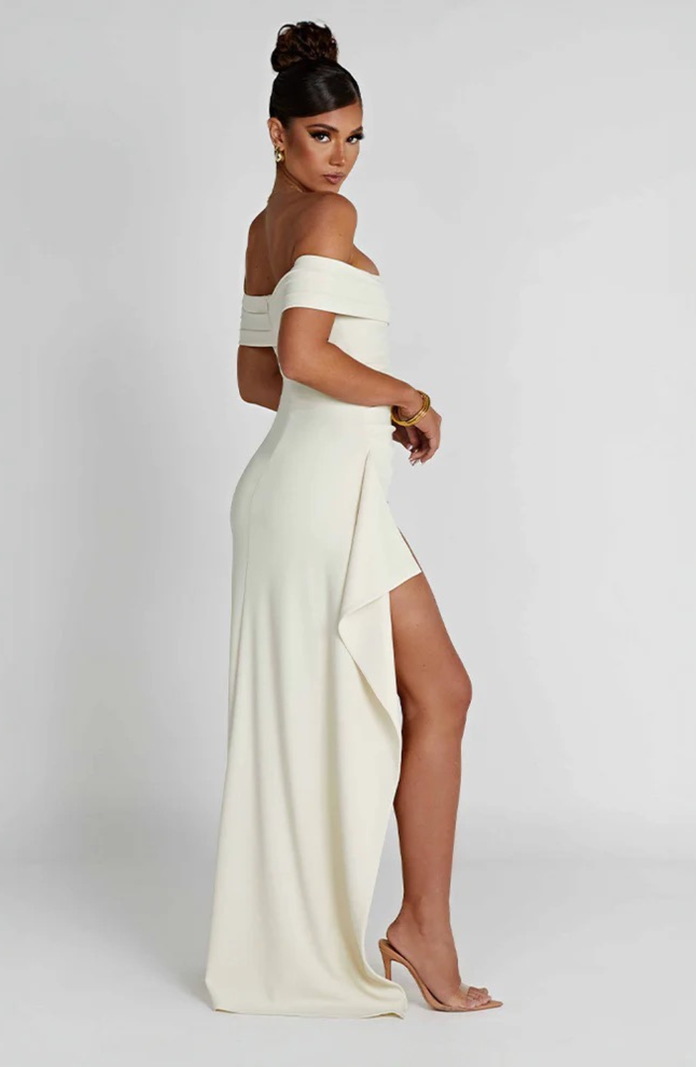 Isabelle – Robe maxi sculptante et élégante