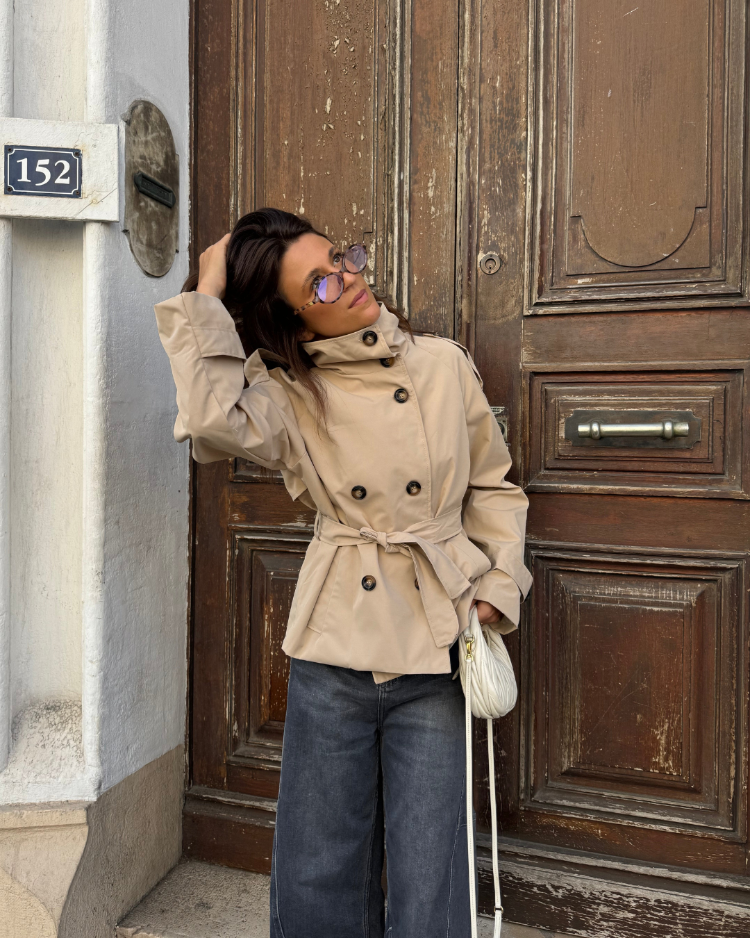 Esther – Trench court élégant