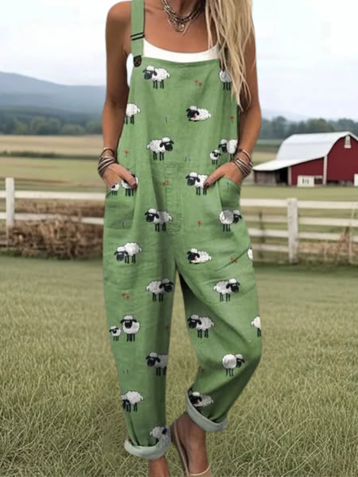 Chantal – Combinaison fleurie vintage