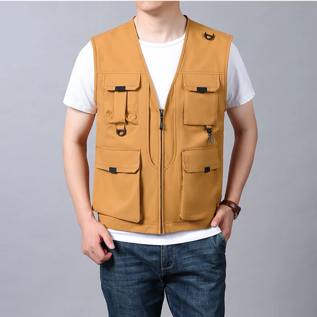 Eloïs – Gilet cargo respirant multi-poches