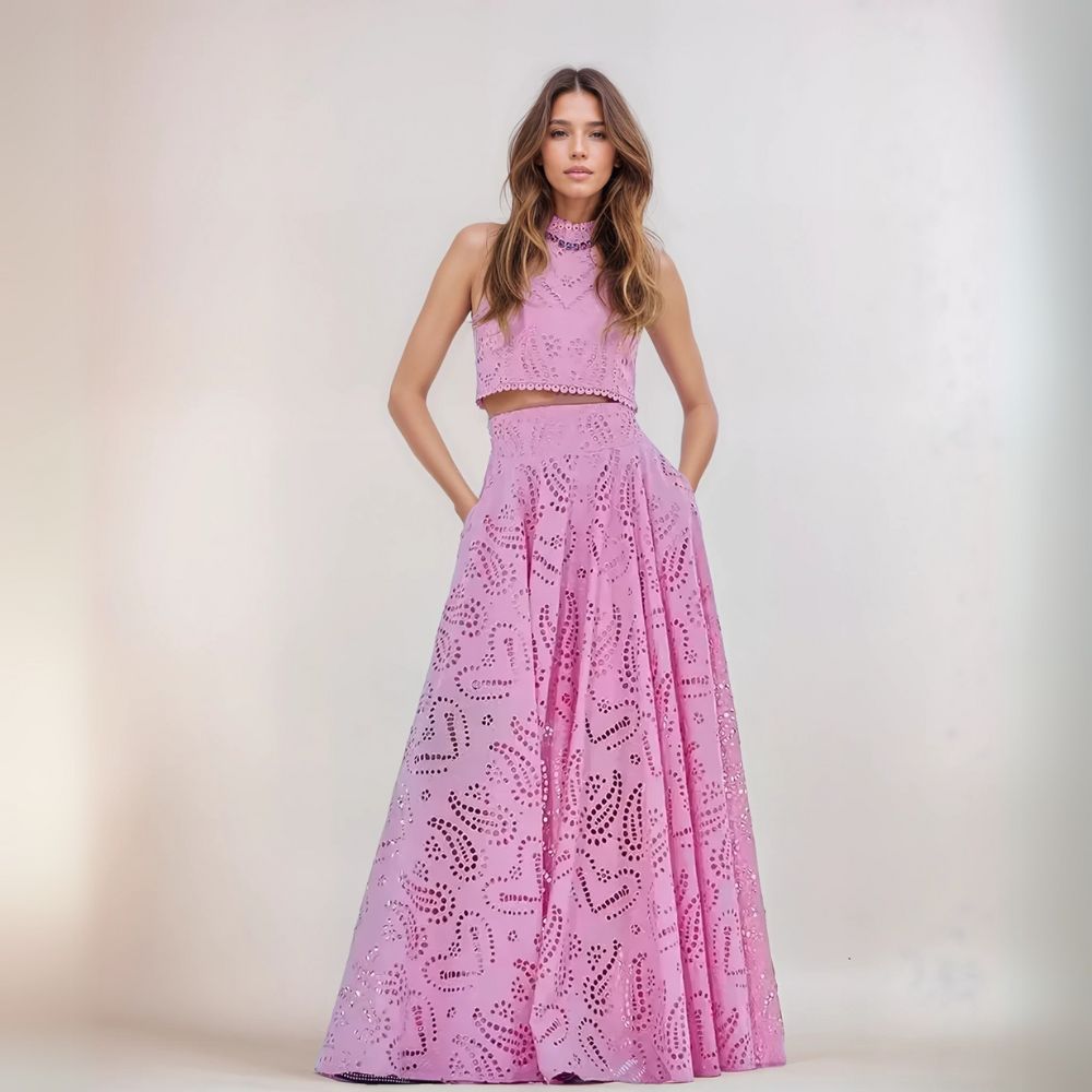 Taline – Ensemble élégant à haut court