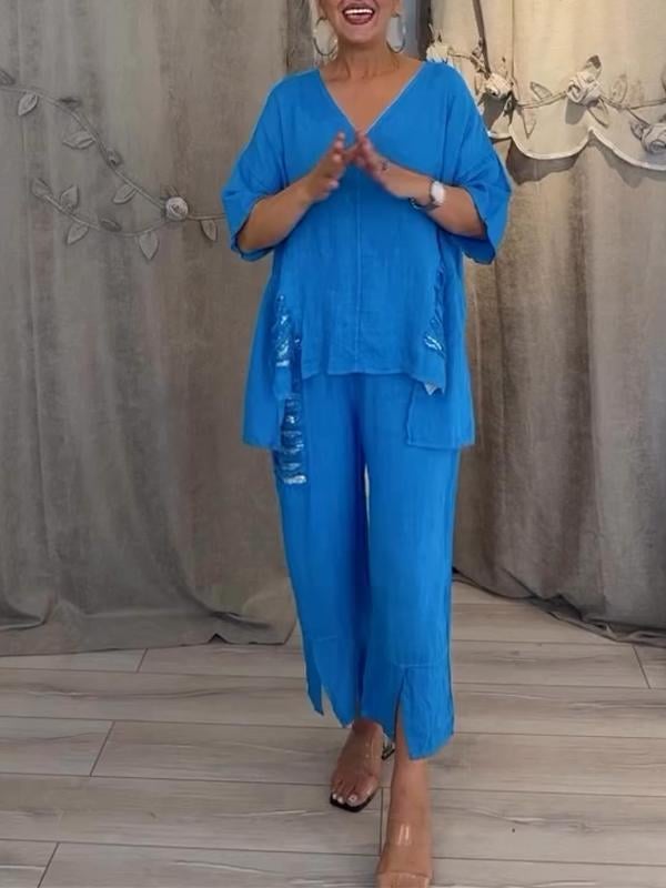 Alizée – Ensemble d'été fluide et élégant