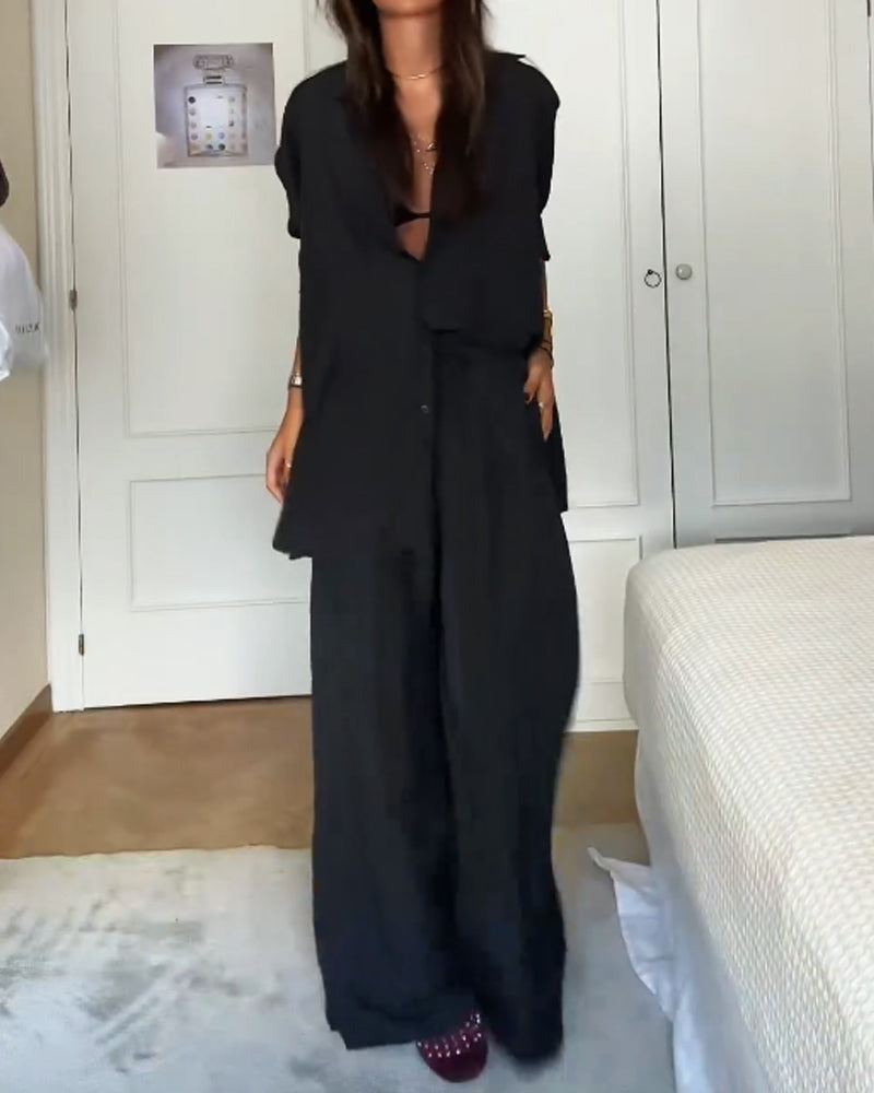 Zoraïde – Ensemble ample et fluide deux pièces