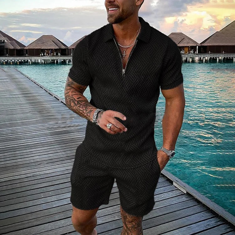 Lucien – Ensemble polo élégant pour homme