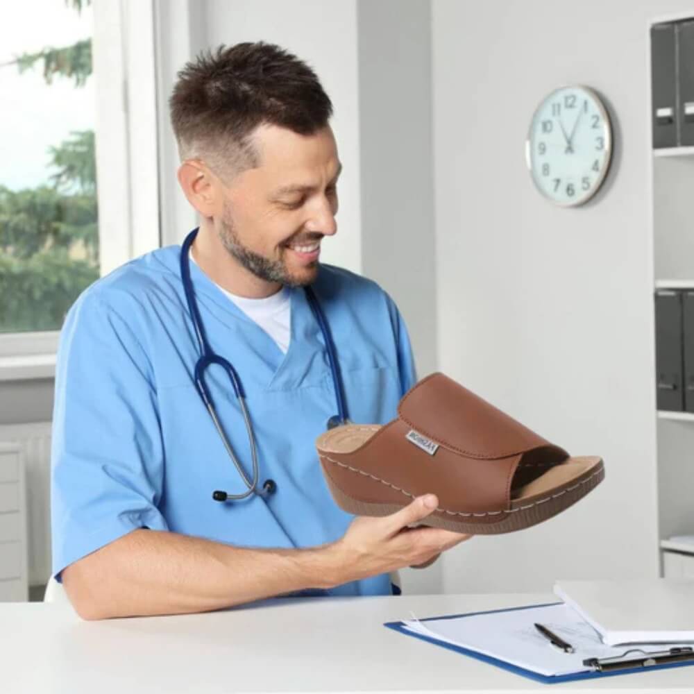 Océane – Sandales orthopédiques antidérapantes
