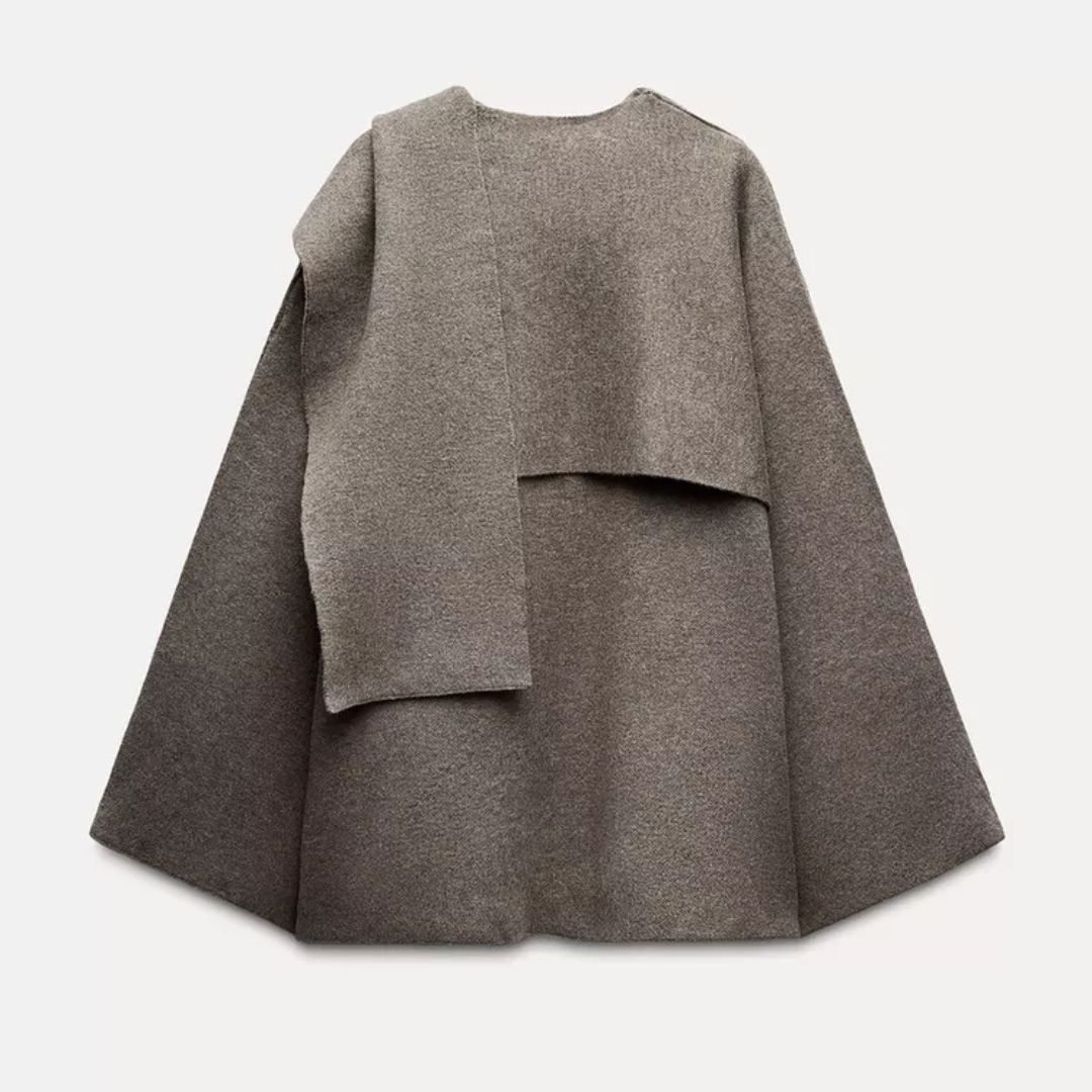 Ophélie - Manteau cape douillet et tendance