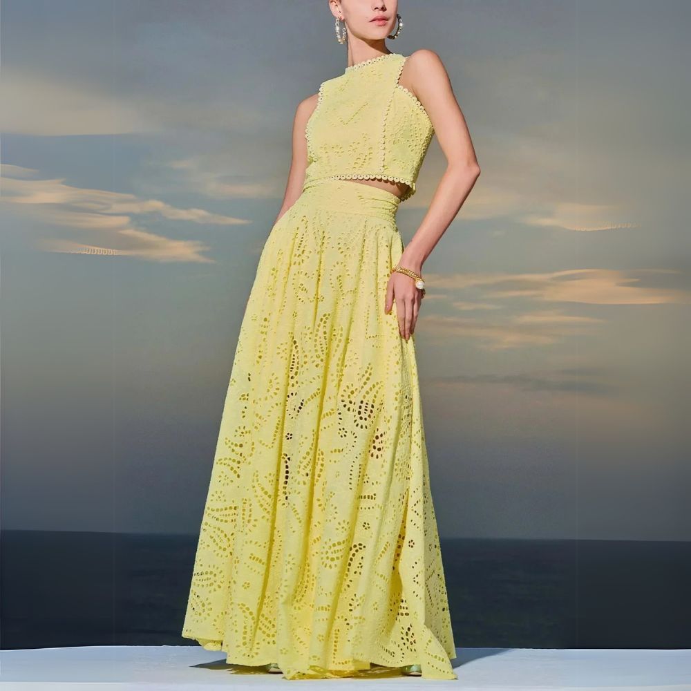 Taline – Ensemble élégant à haut court