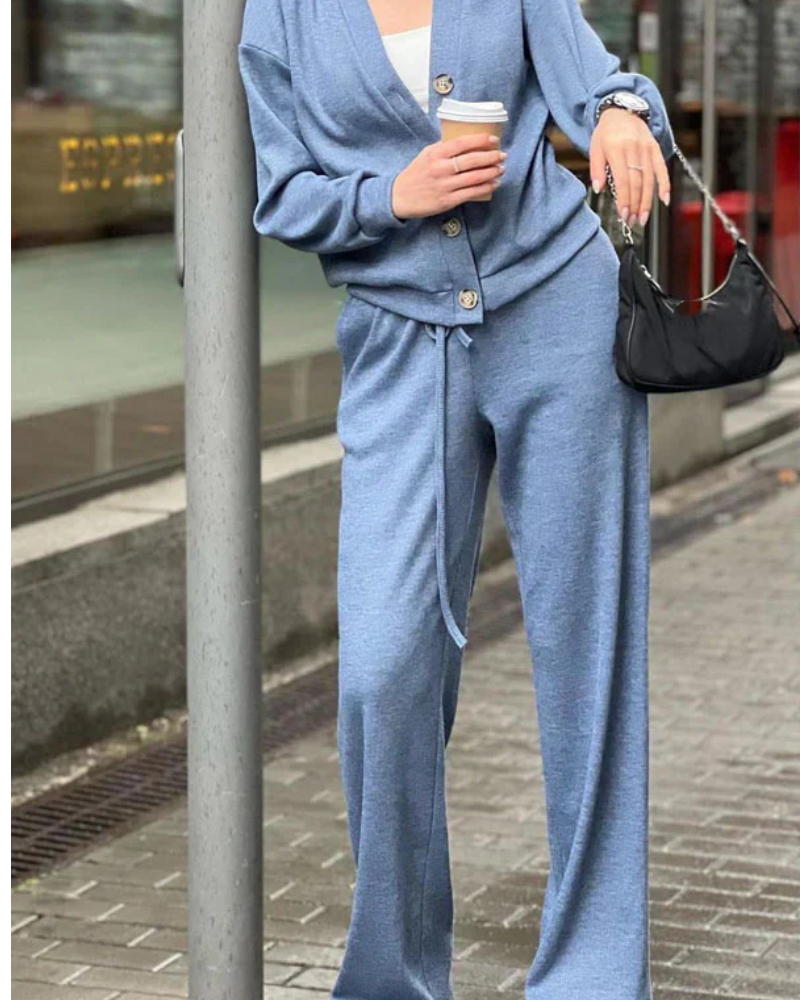 Éline - Ensemble tricoté élégant et confortable