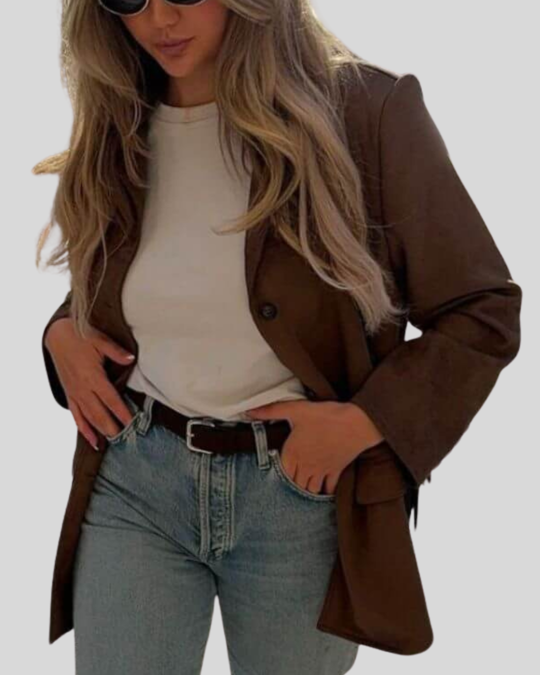 Béryl – Blazer vintage élégant