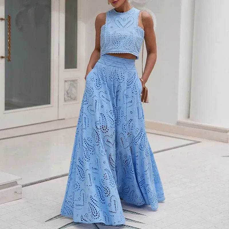 Taline – Ensemble élégant à haut court