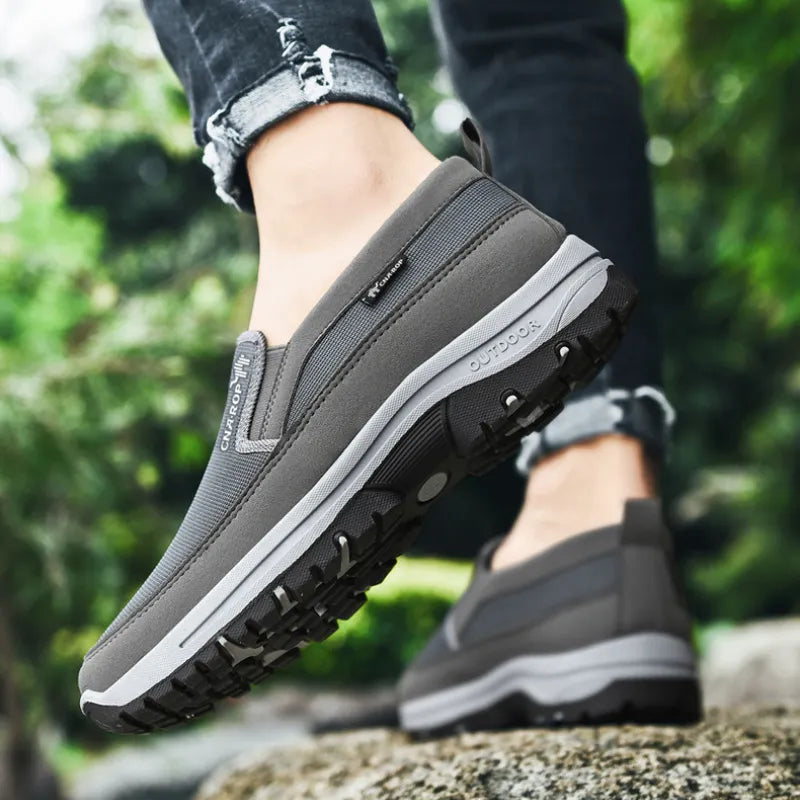 Bérengère – Chaussures de marche confort orthopédique pour homme