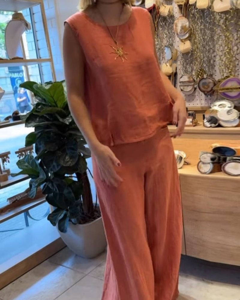 Élodie – Ensemble fluide aux tons terreux