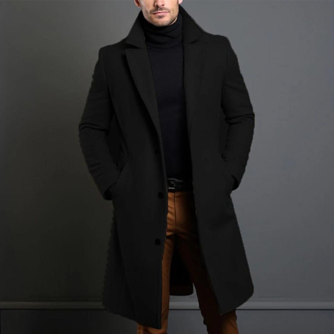 Florian - Trench-coat en laine élégante pour un look automnal