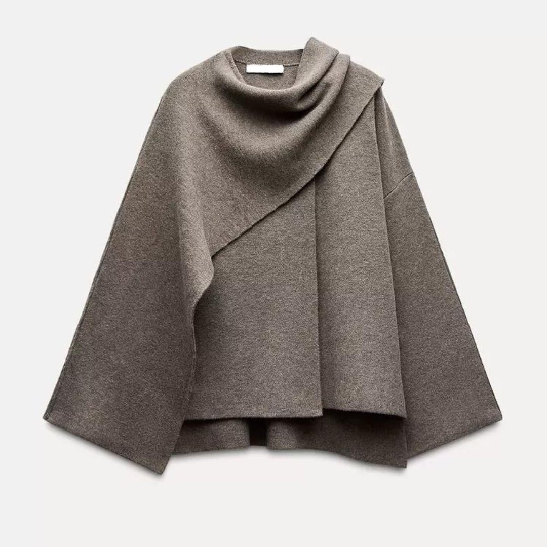 Ophélie - Manteau cape douillet et tendance