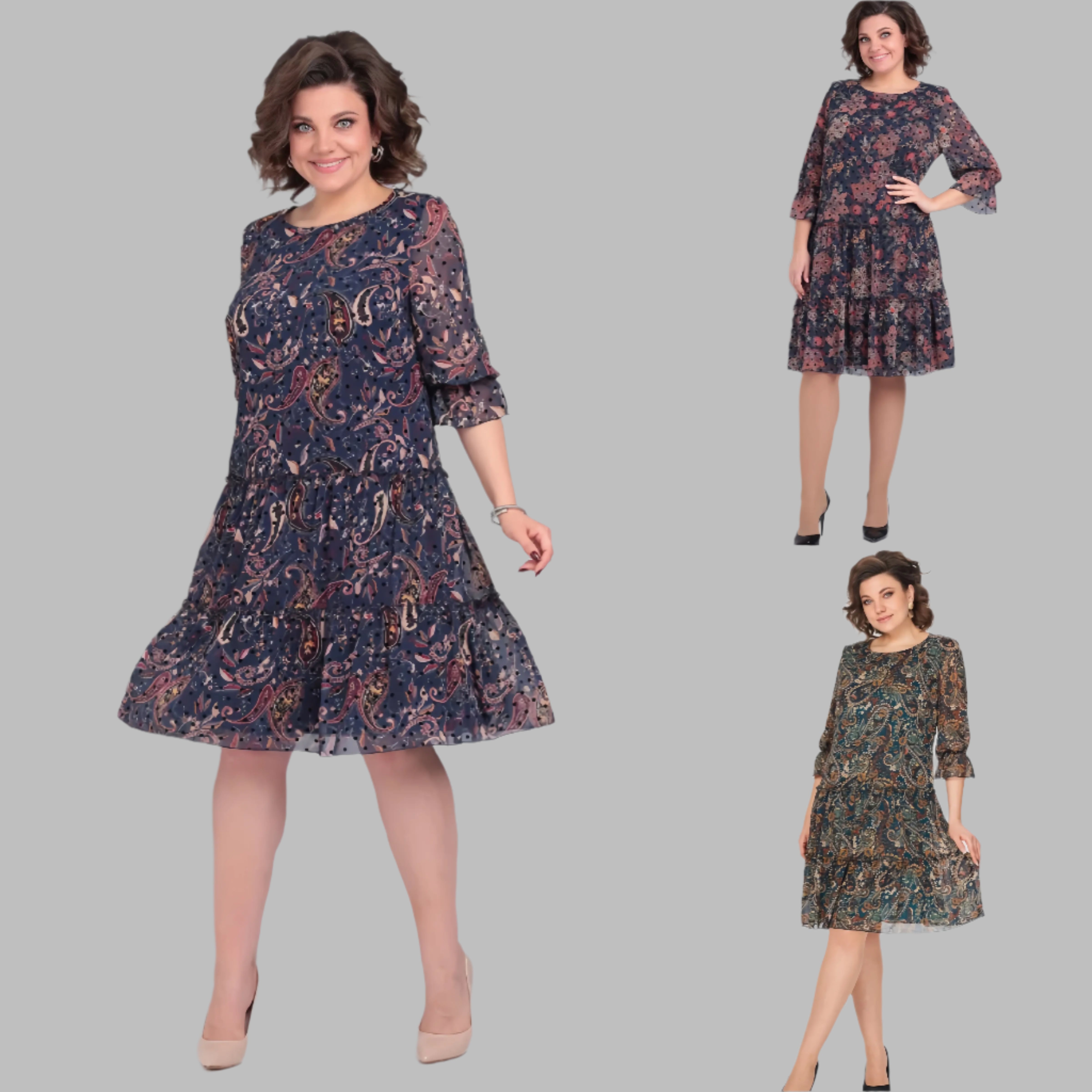 Cézanne – Robe fleurie légère et élégante